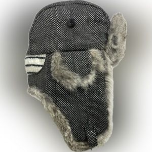 Siggi Unisex Trapper Hat Winter Skiing Cap Fur Ear Flaps